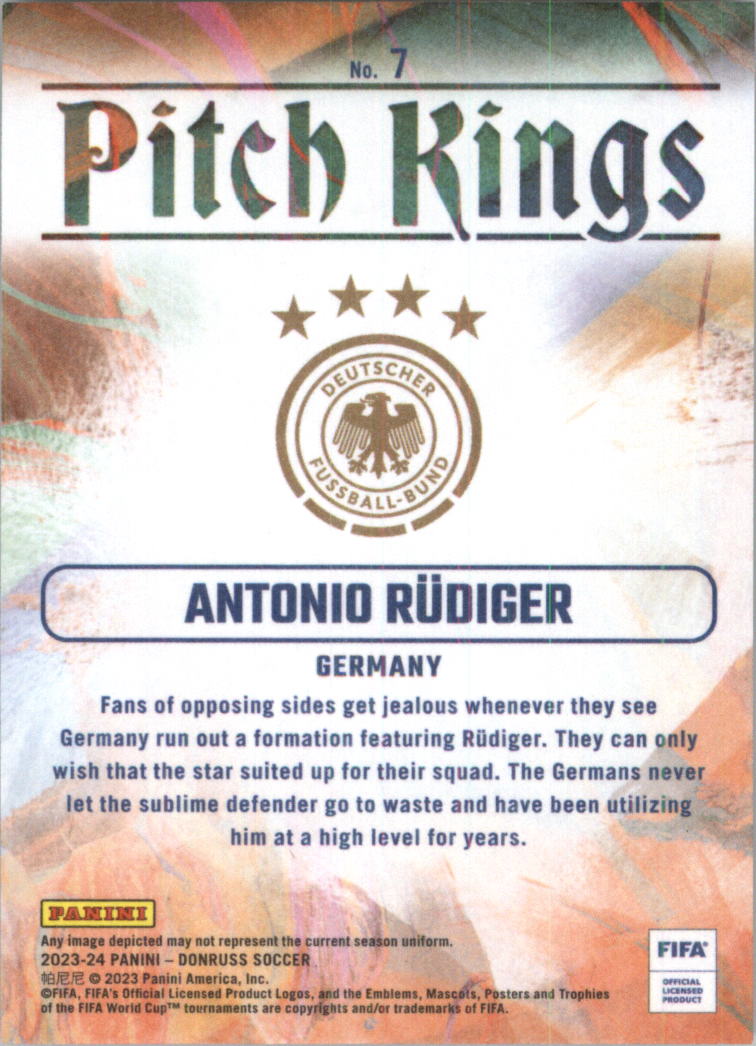 2023-24 Donruss Pitch Kings Soccer Card Pick (Inserts)