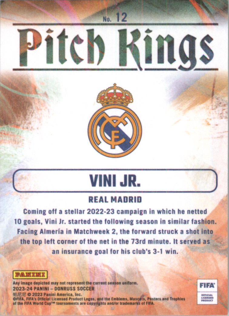 2023-24 Donruss Pitch Kings Soccer Card Pick (Inserts)