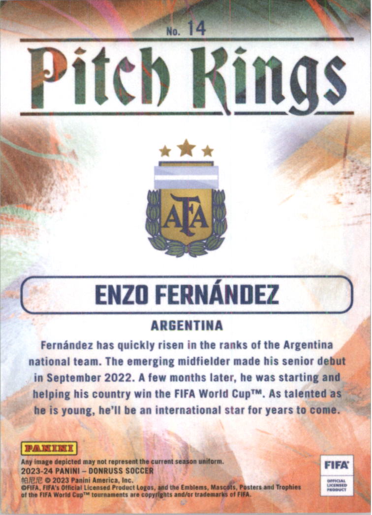 2023-24 Donruss Pitch Kings Soccer Card Pick (Inserts)