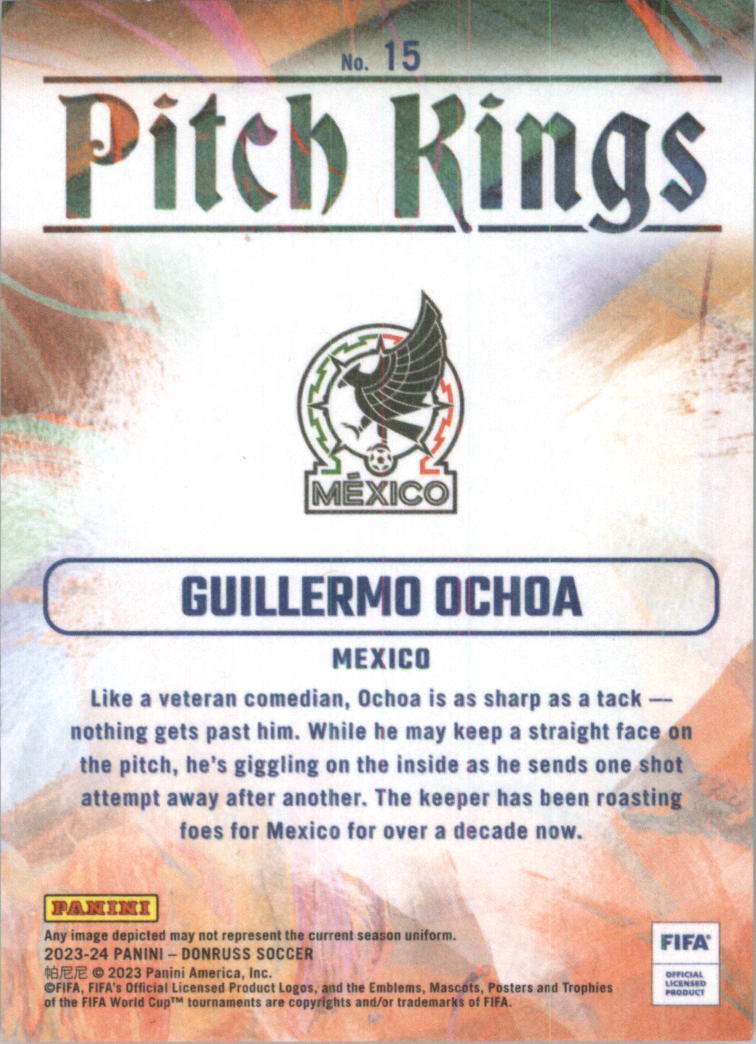 2023-24 Donruss Pitch Kings Soccer Card Pick (Inserts)