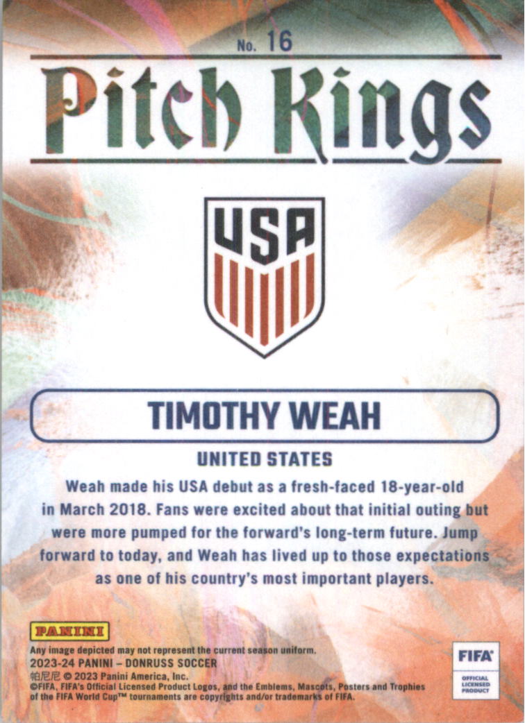 2023-24 Donruss Pitch Kings Soccer Card Pick (Inserts)