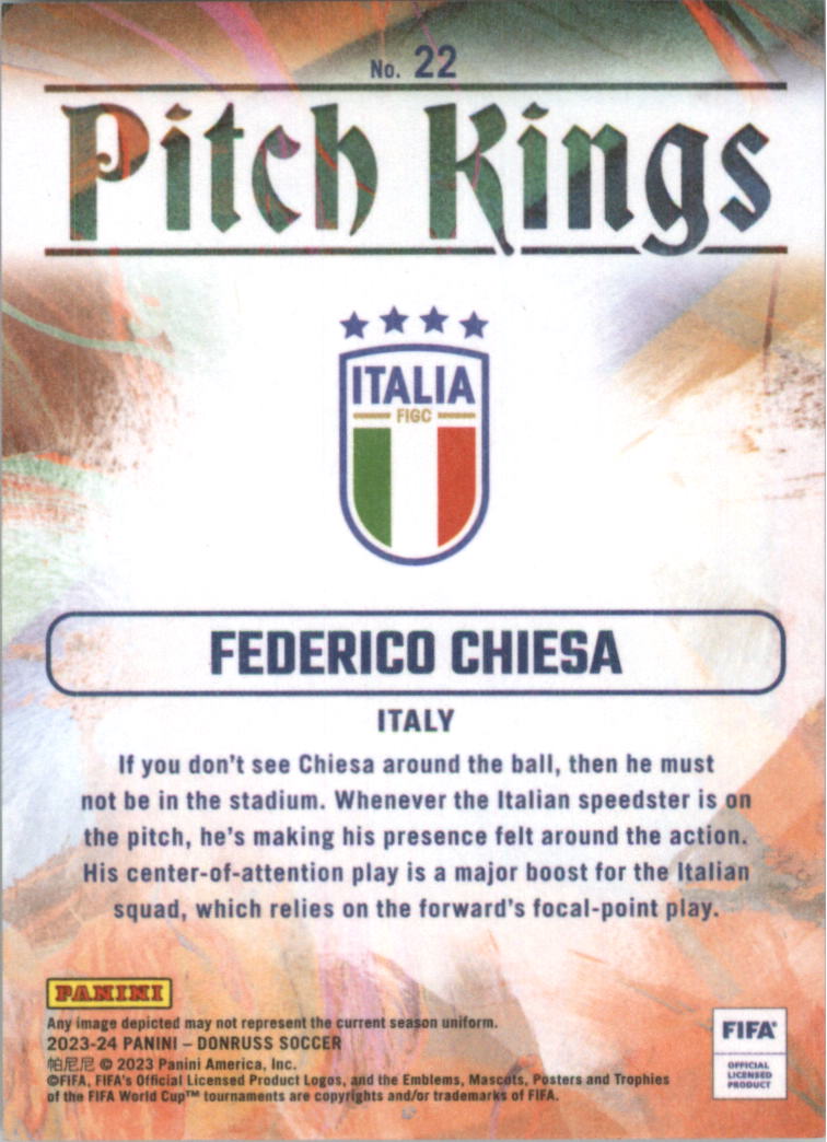 2023-24 Donruss Pitch Kings Soccer Card Pick (Inserts)