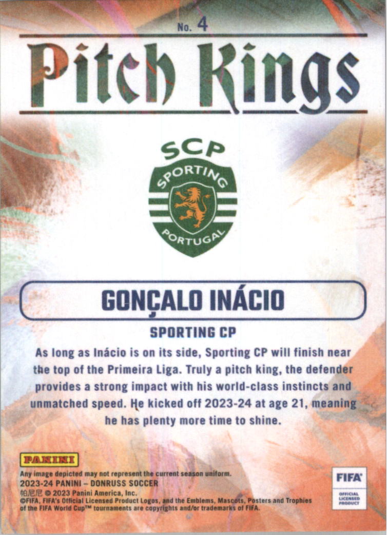 2023-24 Donruss Pitch Kings Soccer Card Pick (Inserts)