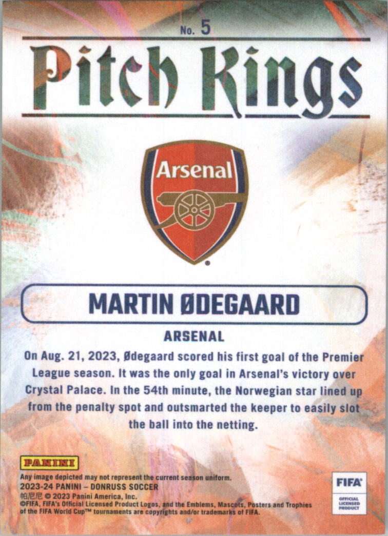 2023-24 Donruss Pitch Kings Soccer Card Pick (Inserts)