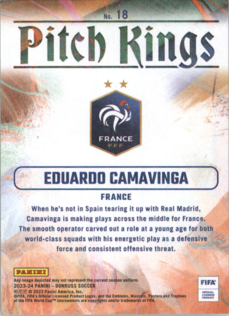 2023-24 Donruss Pitch Kings Soccer Card Pick (Inserts)