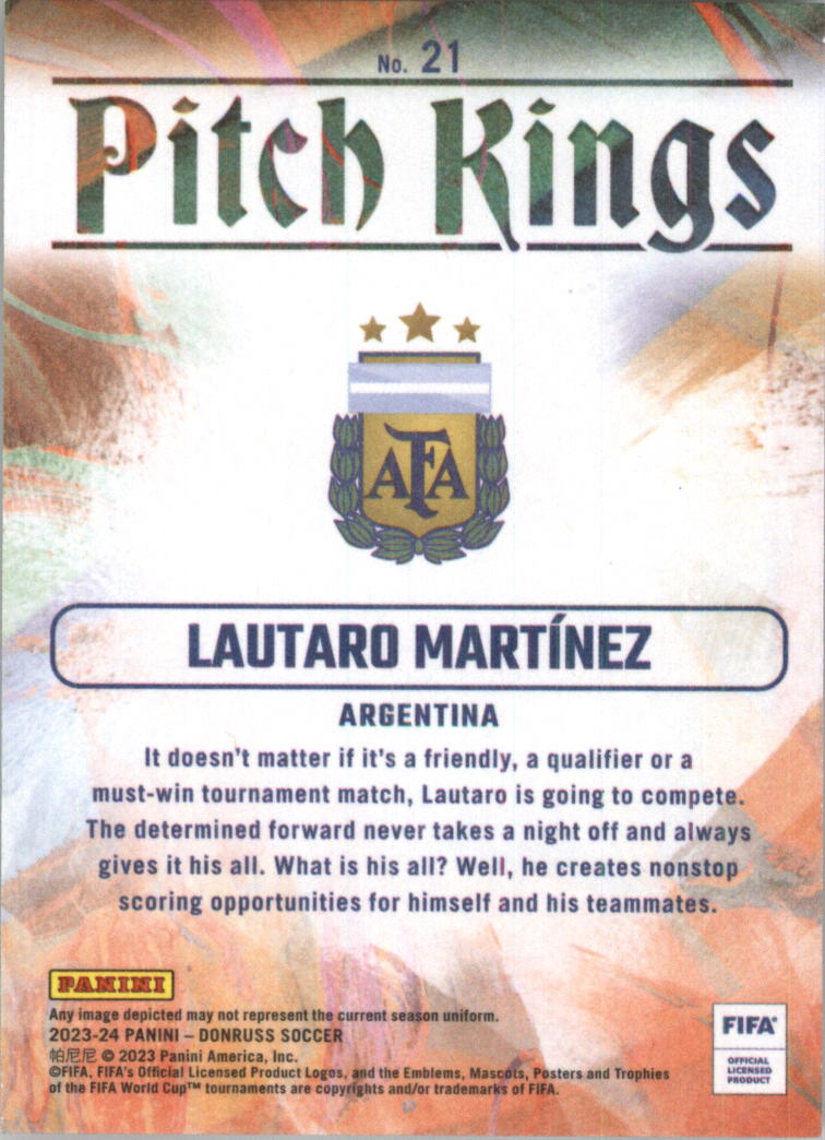 2023-24 Donruss Pitch Kings Soccer Card Pick (Inserts)