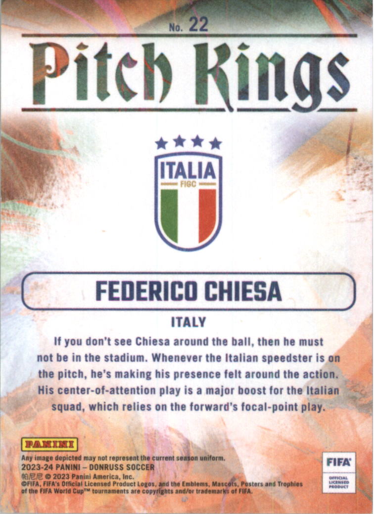 2023-24 Donruss Pitch Kings Soccer Card Pick (Inserts)