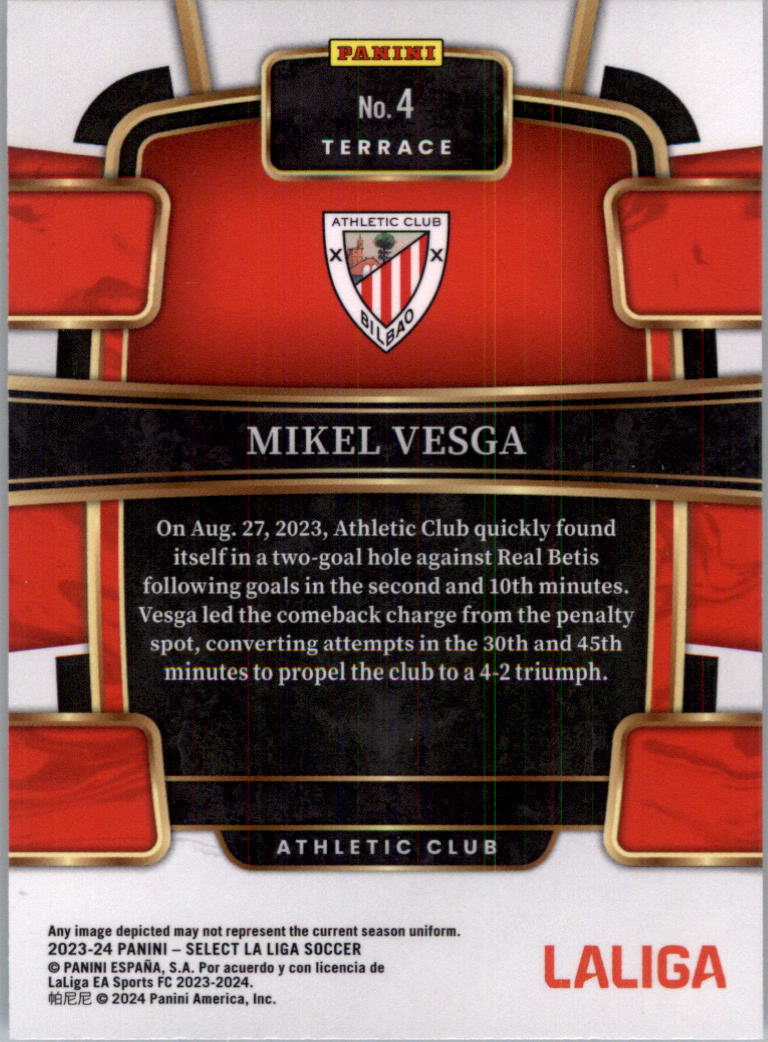 2023-24 Select La Liga Soccer Card Pick (Base)