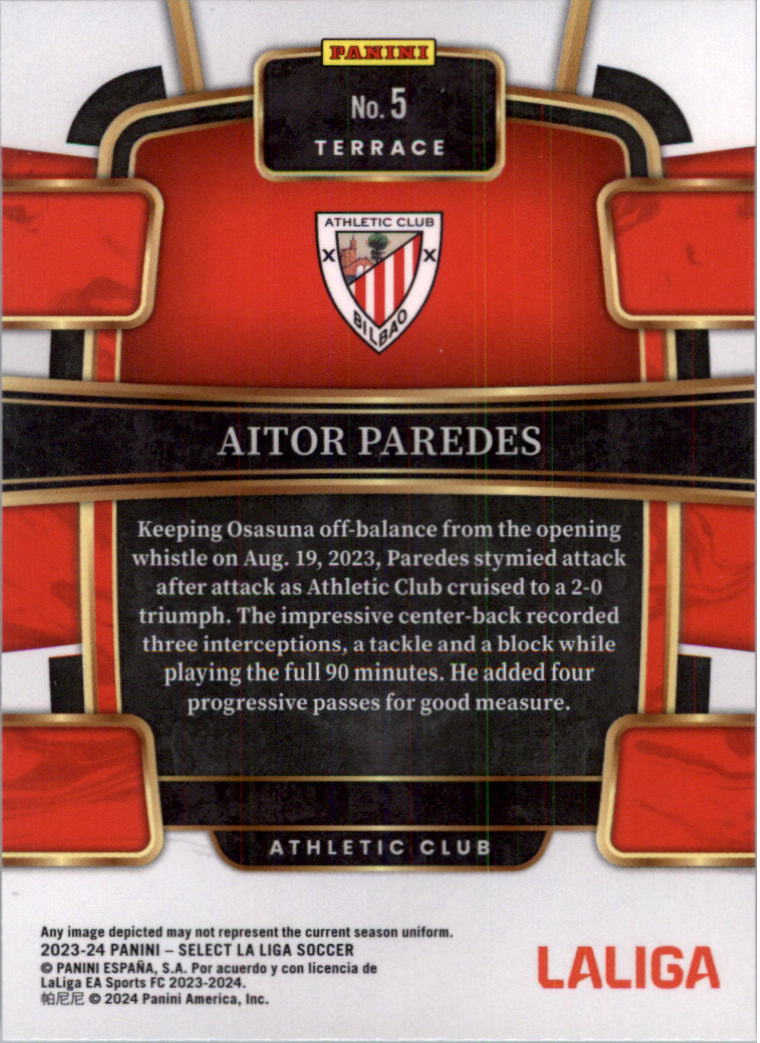 2023-24 Select La Liga Soccer Card Pick (Base)