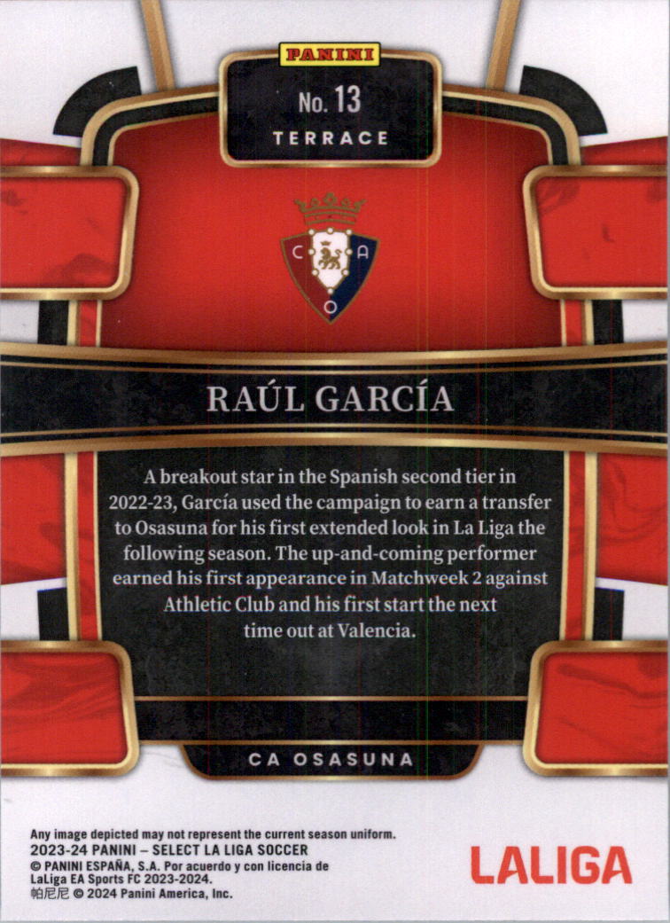 2023-24 Select La Liga Soccer Card Pick (Base)