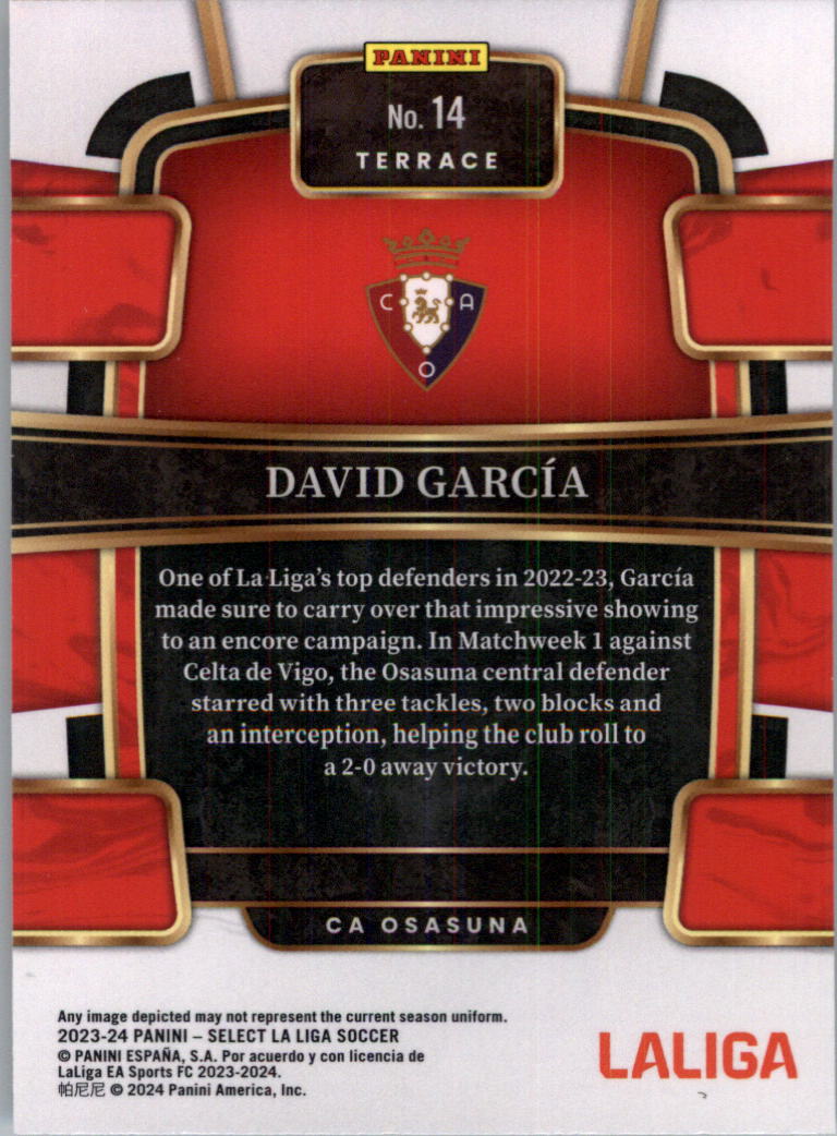 2023-24 Select La Liga Soccer Card Pick (Base)