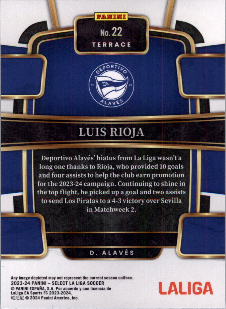 2023-24 Select La Liga Soccer Card Pick (Base)