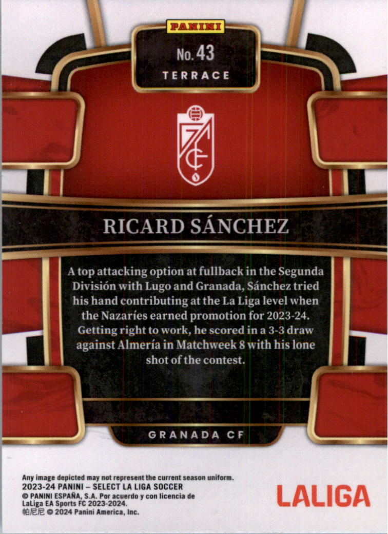 2023-24 Select La Liga Soccer Card Pick (Base)