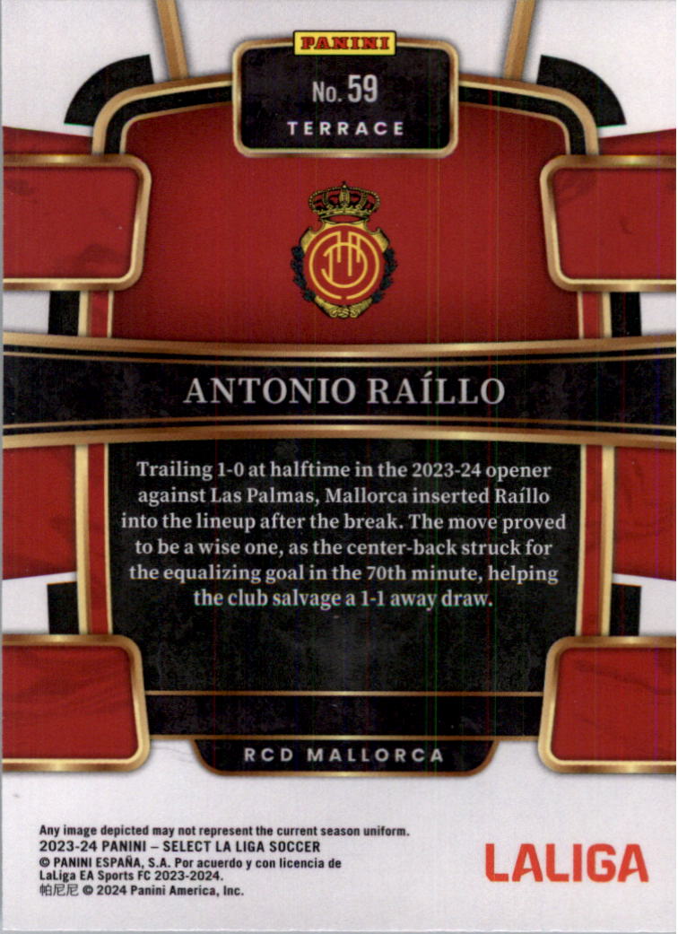 2023-24 Select La Liga Soccer Card Pick (Base)