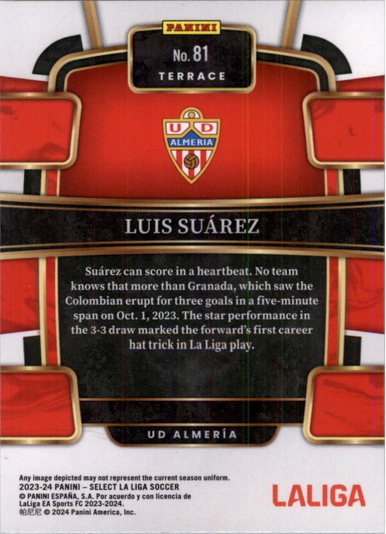 2023-24 Select La Liga Soccer Card Pick (Base)