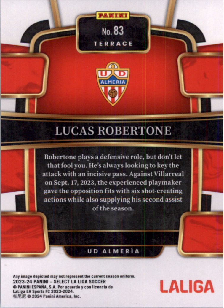 2023-24 Select La Liga Soccer Card Pick (Base)