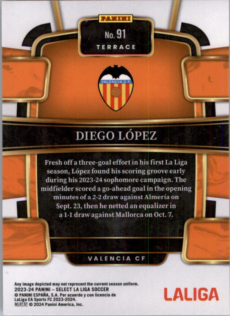 2023-24 Select La Liga Soccer Card Pick (Base)