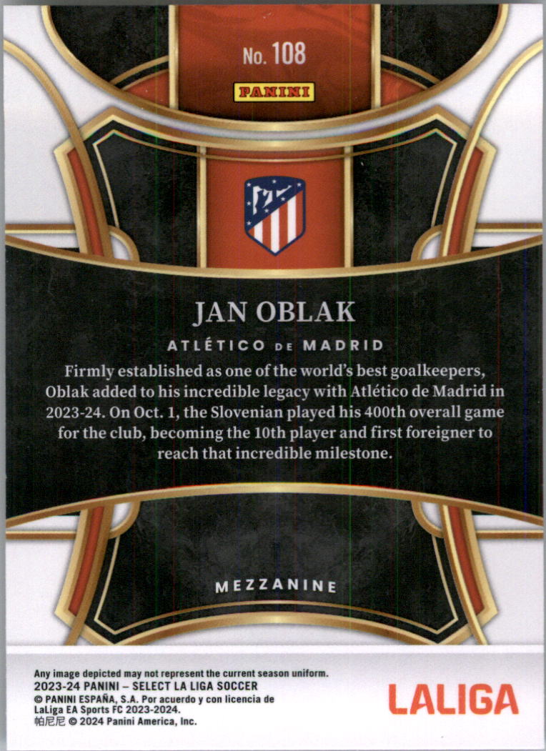 2023-24 Select La Liga Soccer Card Pick (Base)