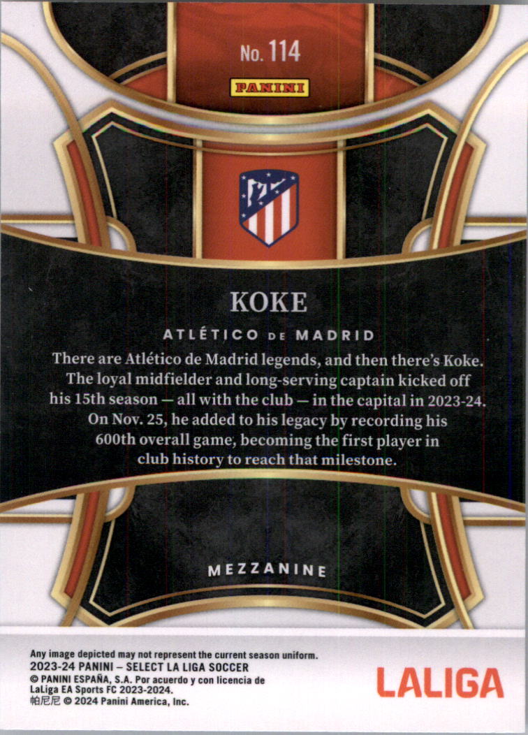 2023-24 Select La Liga Soccer Card Pick (Base)