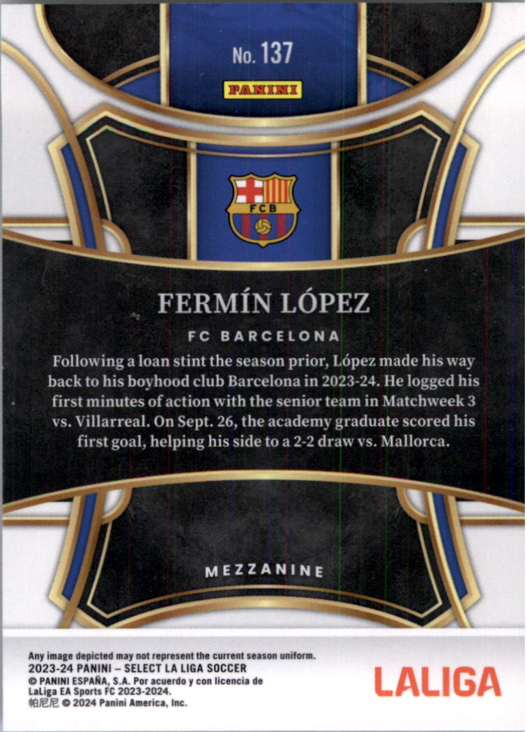 2023-24 Select La Liga Soccer Card Pick (Base)