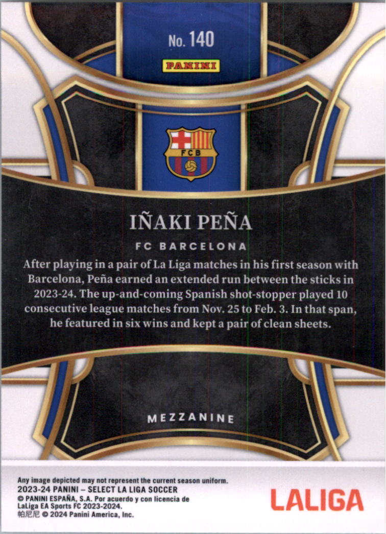 2023-24 Select La Liga Soccer Card Pick (Base)