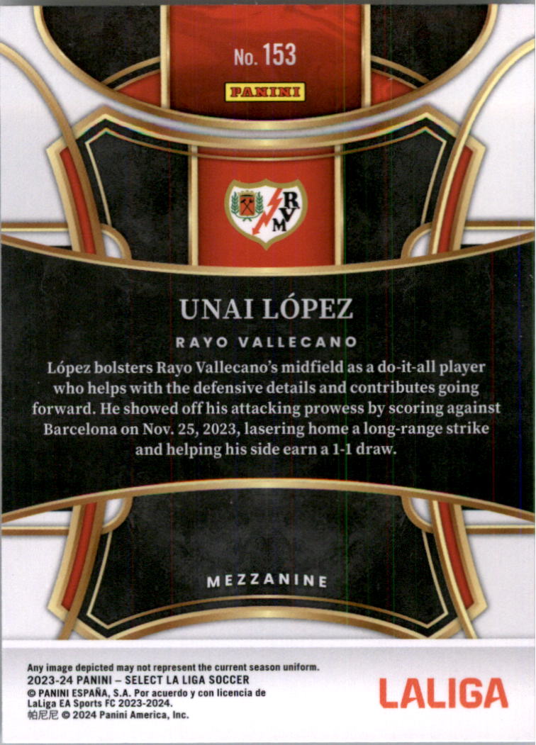 2023-24 Select La Liga Soccer Card Pick (Base)