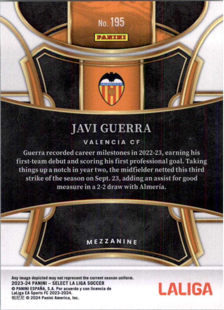 2023-24 Select La Liga Soccer Card Pick (Base)