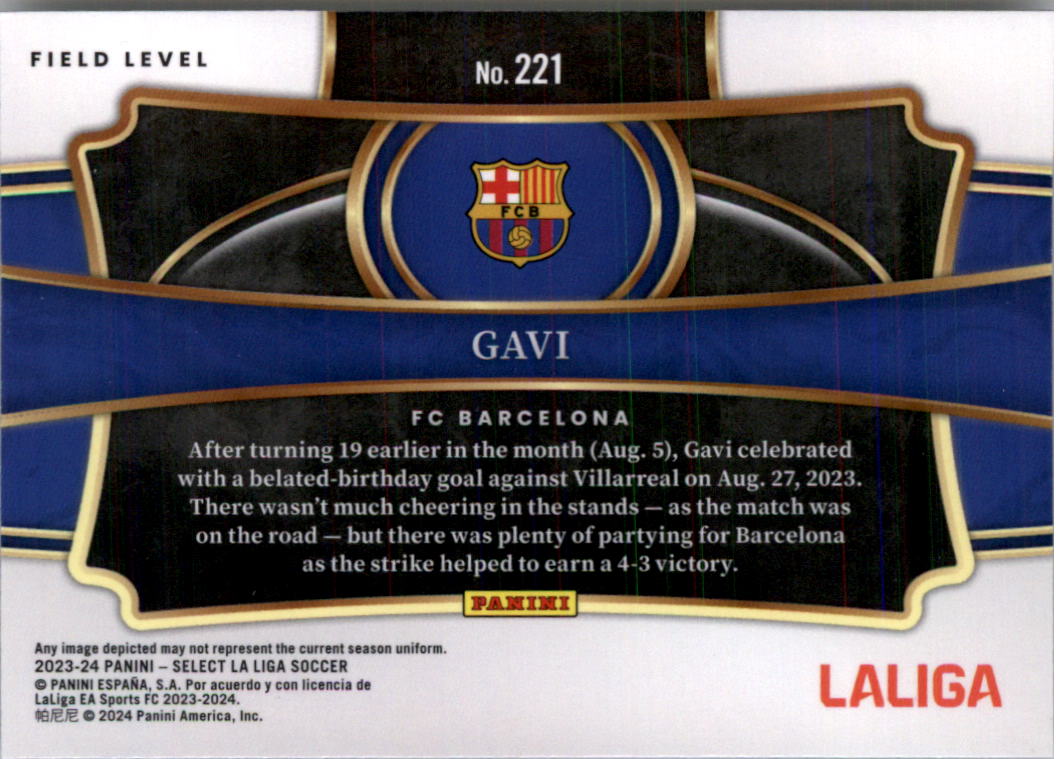 2023-24 Select La Liga Soccer Card Pick (Base)