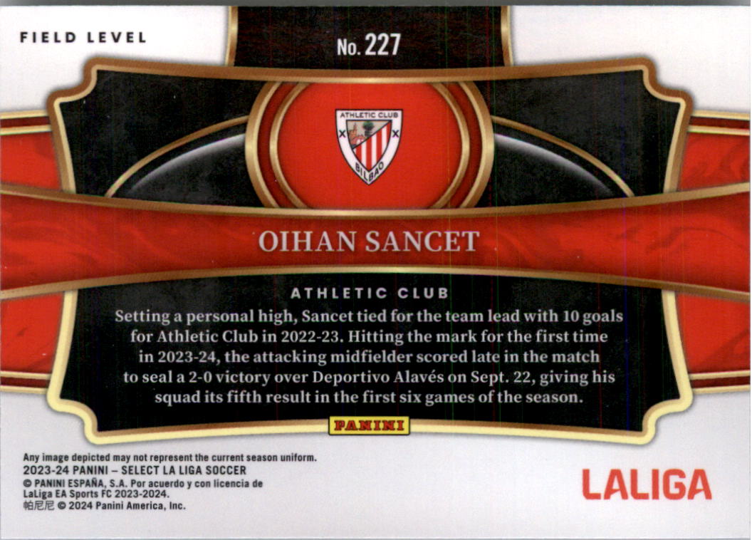 2023-24 Select La Liga Soccer Card Pick (Base)