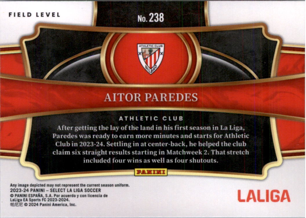 2023-24 Select La Liga Soccer Card Pick (Base)