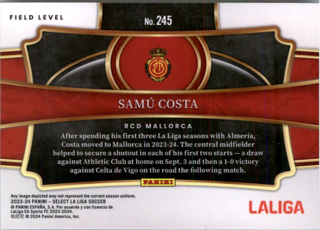 2023-24 Select La Liga Soccer Card Pick (Base)