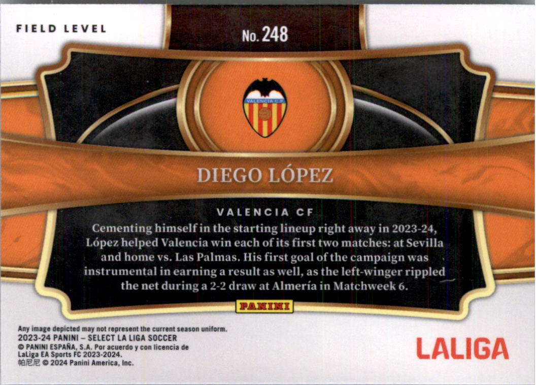 2023-24 Select La Liga Soccer Card Pick (Base)