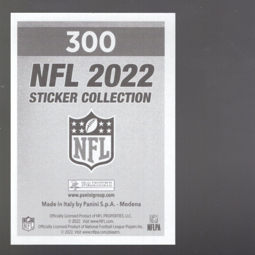 B5059- 2022 Panini Stickers NFL Int FB #s 251-500 -You Pick- 15+ FREE US SHIP