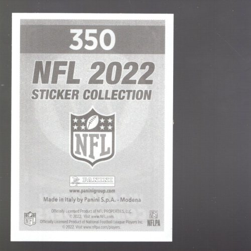 B5059- 2022 Panini Stickers NFL Int FB #s 251-500 -You Pick- 15+ FREE US SHIP