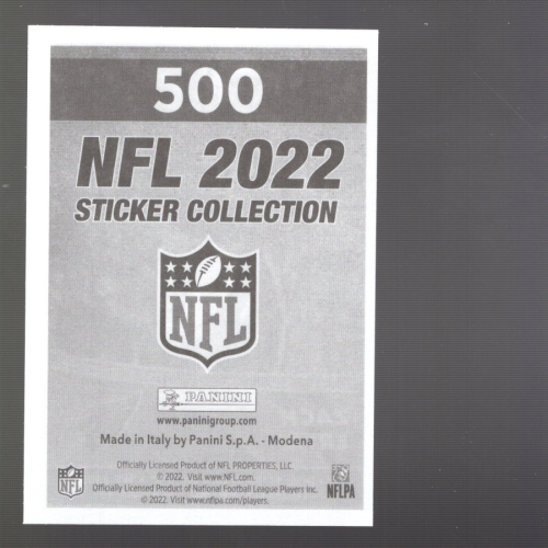 B5059- 2022 Panini Stickers NFL Int FB #s 251-500 -You Pick- 15+ FREE US SHIP