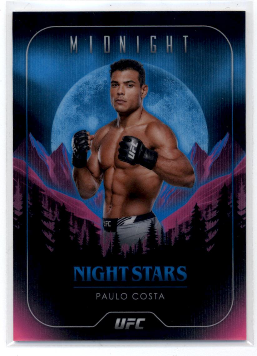 2024 Topps Midnight UFC Night Stars #NS15 Paulo Costa