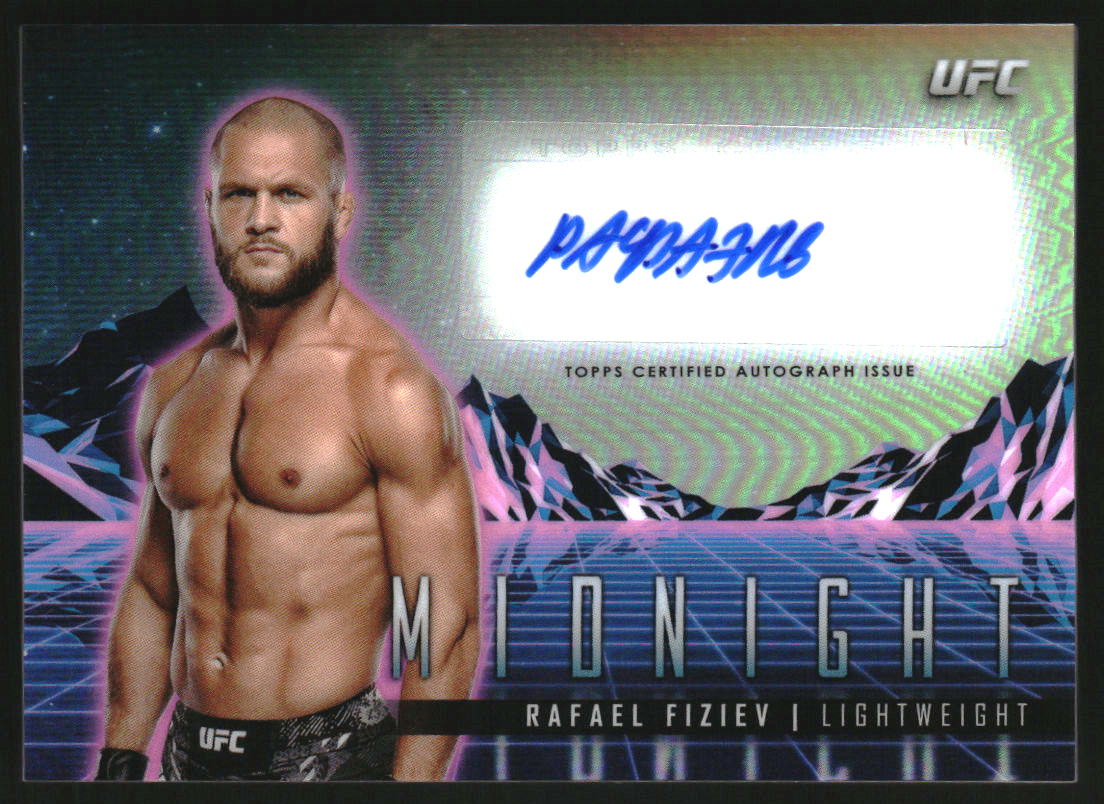 2024 Topps Midnight UFC Horizon Signatures #HSRFV Rafael Fiziev