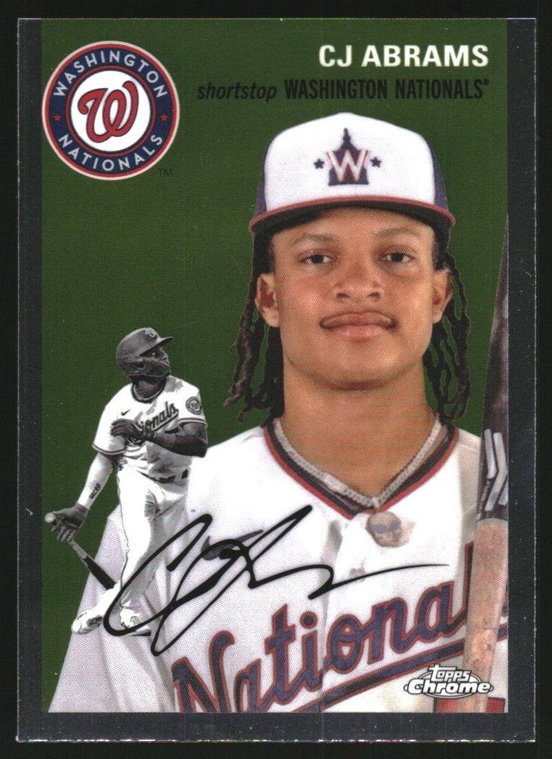 2023 Topps Chrome Platinum Anniversary #319 CJ Abrams