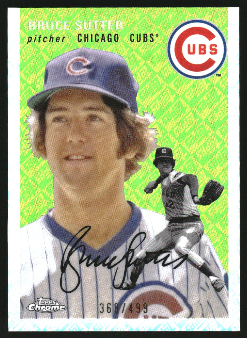 2023 Topps Chrome Platinum Anniversary Topps Refractors #419 Bruce Sutter