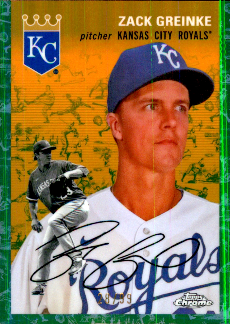2023 Topps cromo platino aniversario platino toile refractores blanco verde - Imagen 6 de 15