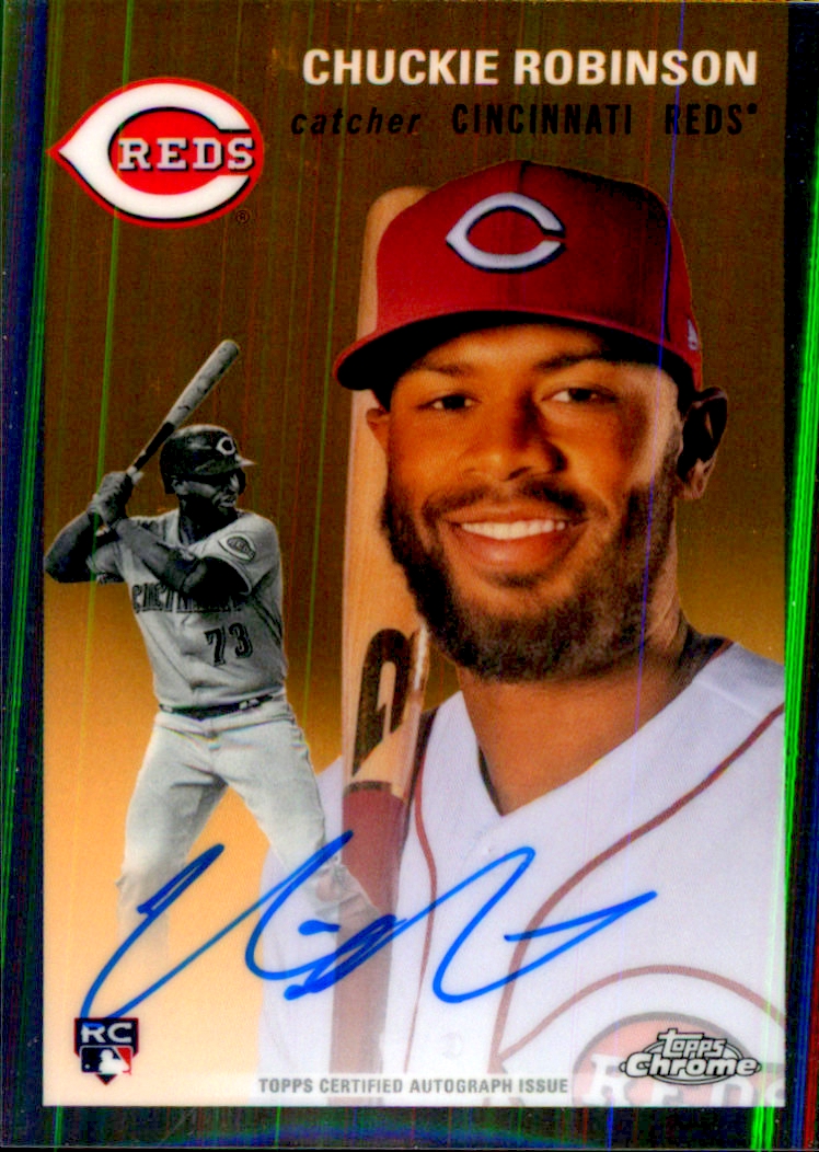 Topps 2023 cromo platino aniversario automático - Imagen 2 de 39