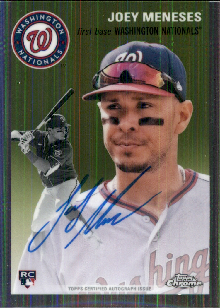Topps 2023 cromo platino aniversario automático - Imagen 10 de 39
