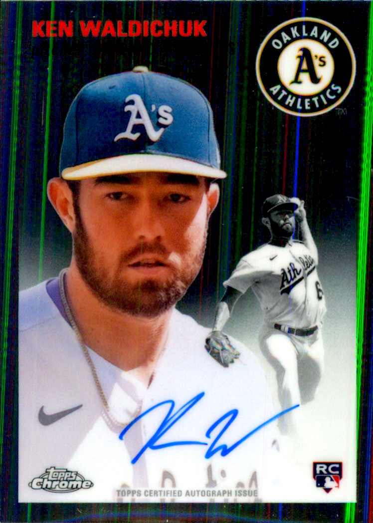 Topps 2023 cromo platino aniversario automático - Imagen 8 de 39