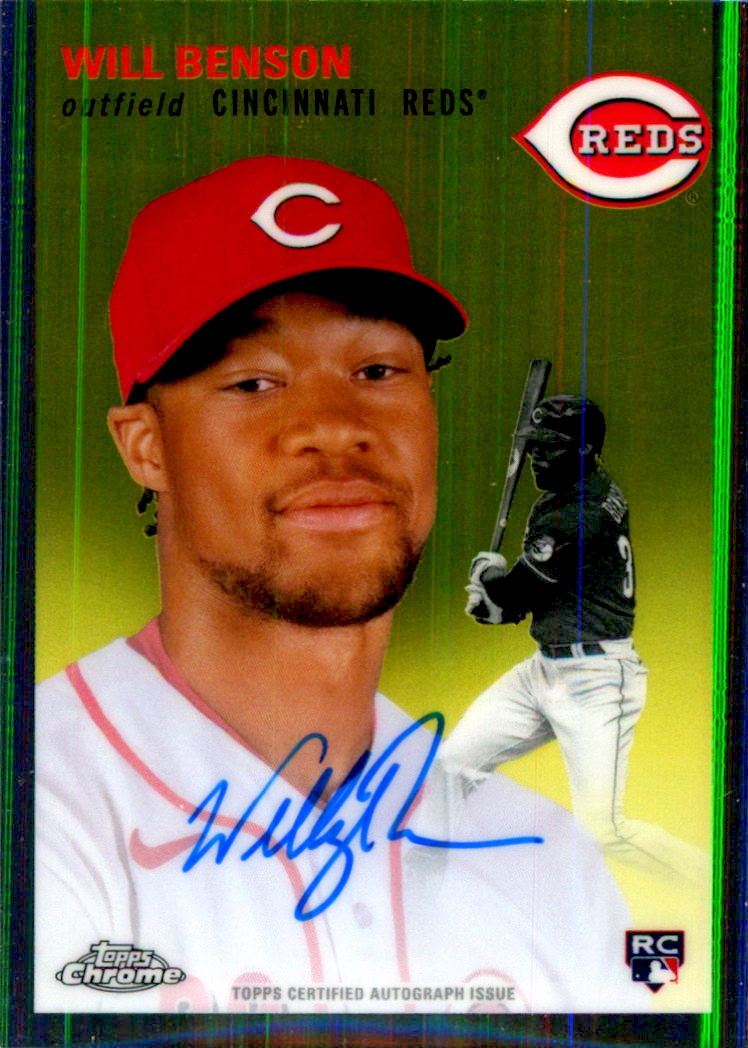 Topps 2023 cromo platino aniversario automático - Imagen 14 de 39