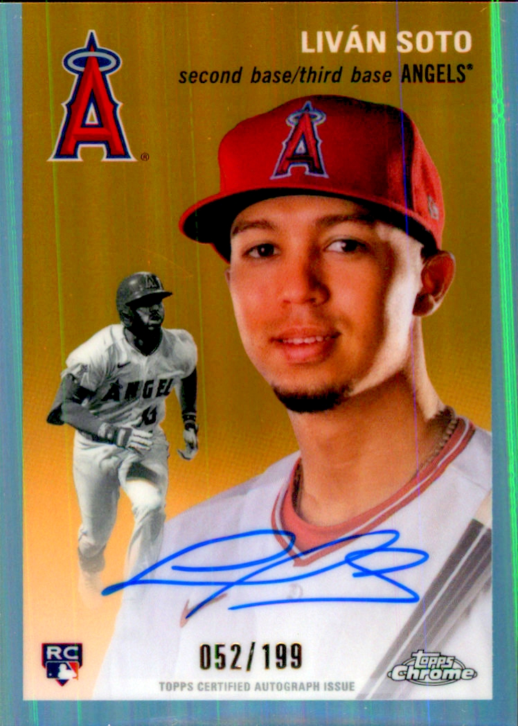 Topps 2023 cromo platino aniversario automático - Imagen 38 de 39