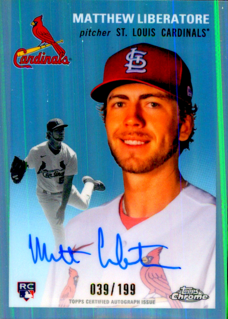 Topps 2023 cromo platino aniversario automático - Imagen 36 de 39