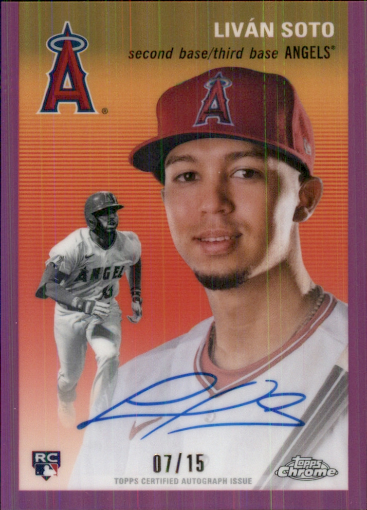 Topps 2023 cromo platino aniversario automático - Imagen 26 de 39