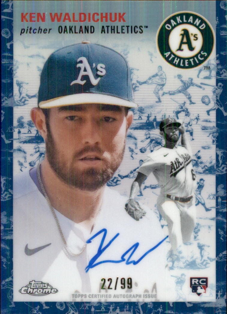 Topps 2023 cromo platino aniversario automático - Imagen 32 de 39