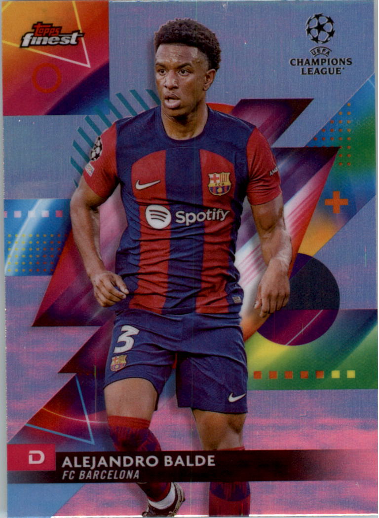 2023-24 Finest UEFA Club Competitions Refractors Soccer Card Pick (Inserts)