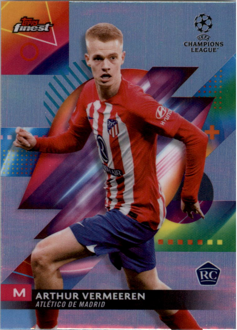 2023-24 Finest UEFA Club Competitions Refractors Soccer Card Pick (Inserts)